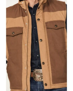 Blue Ranchwear Men's Waxed Canvas Vest 6 Blue Ranchwear Men's Waxed Canvas Vest -Western Denim Store 2000380577 250 P3