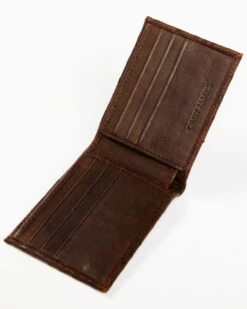Cody James Men's Brown Exotic Ostrich Leather Bifold Wallet 5 Cody James Men's Brown Exotic Ostrich Leather Bifold Wallet -Western Denim Store 2000382541 200 P3