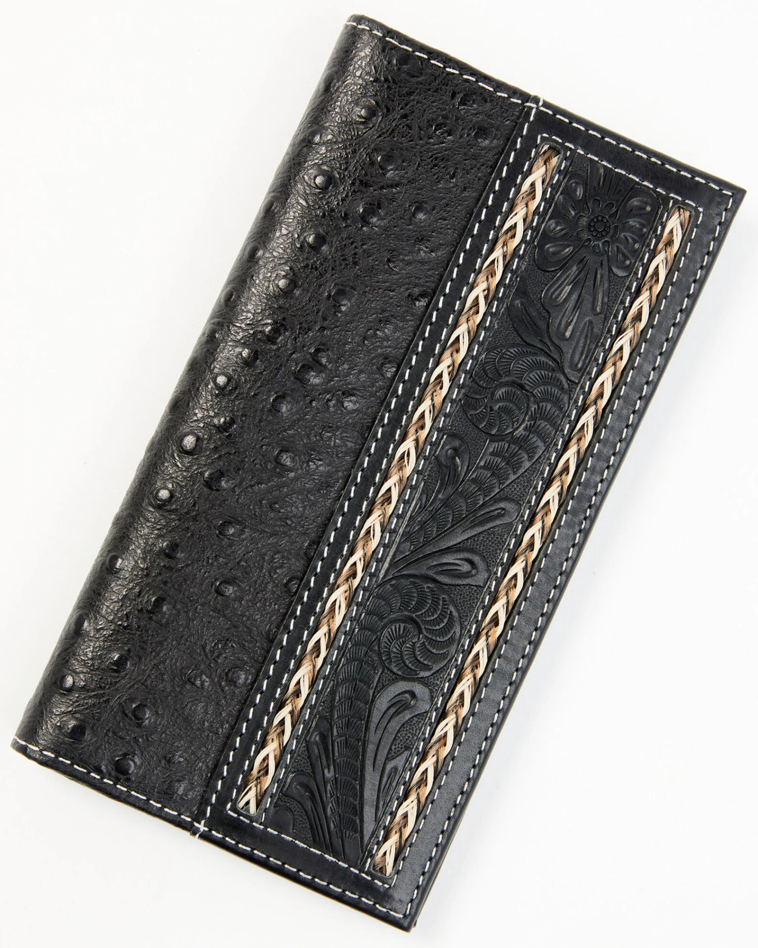 Cody James Men's Stitched Rodeo Wallet 1 Cody James Men's Stitched Rodeo Wallet