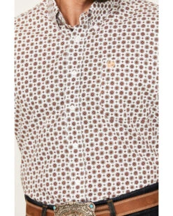 Cinch Men's Medallion Print Short Sleeve Button Down Western Shirt 6 Cinch Men's Medallion Print Short Sleeve Button Down Western Shirt -Western Denim Store 2000383969 100 P3