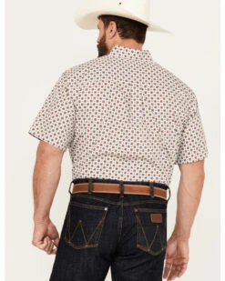 Cinch Men's Medallion Print Short Sleeve Button Down Western Shirt 7 Cinch Men's Medallion Print Short Sleeve Button Down Western Shirt -Western Denim Store 2000383969 100 P4