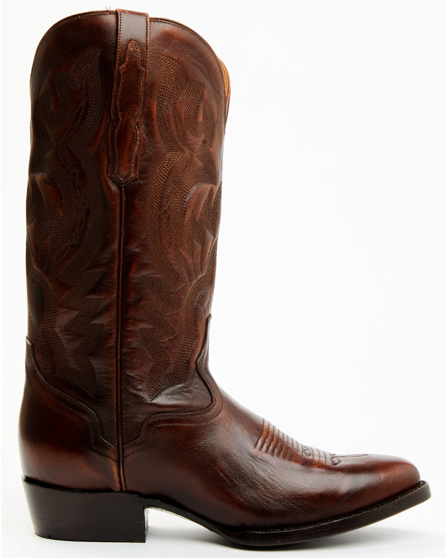 El Dorado Men's Calf Leather Western Boots - Medium Toe 2 El Dorado Men's Calf Leather Western Boots - Medium Toe - Image 2