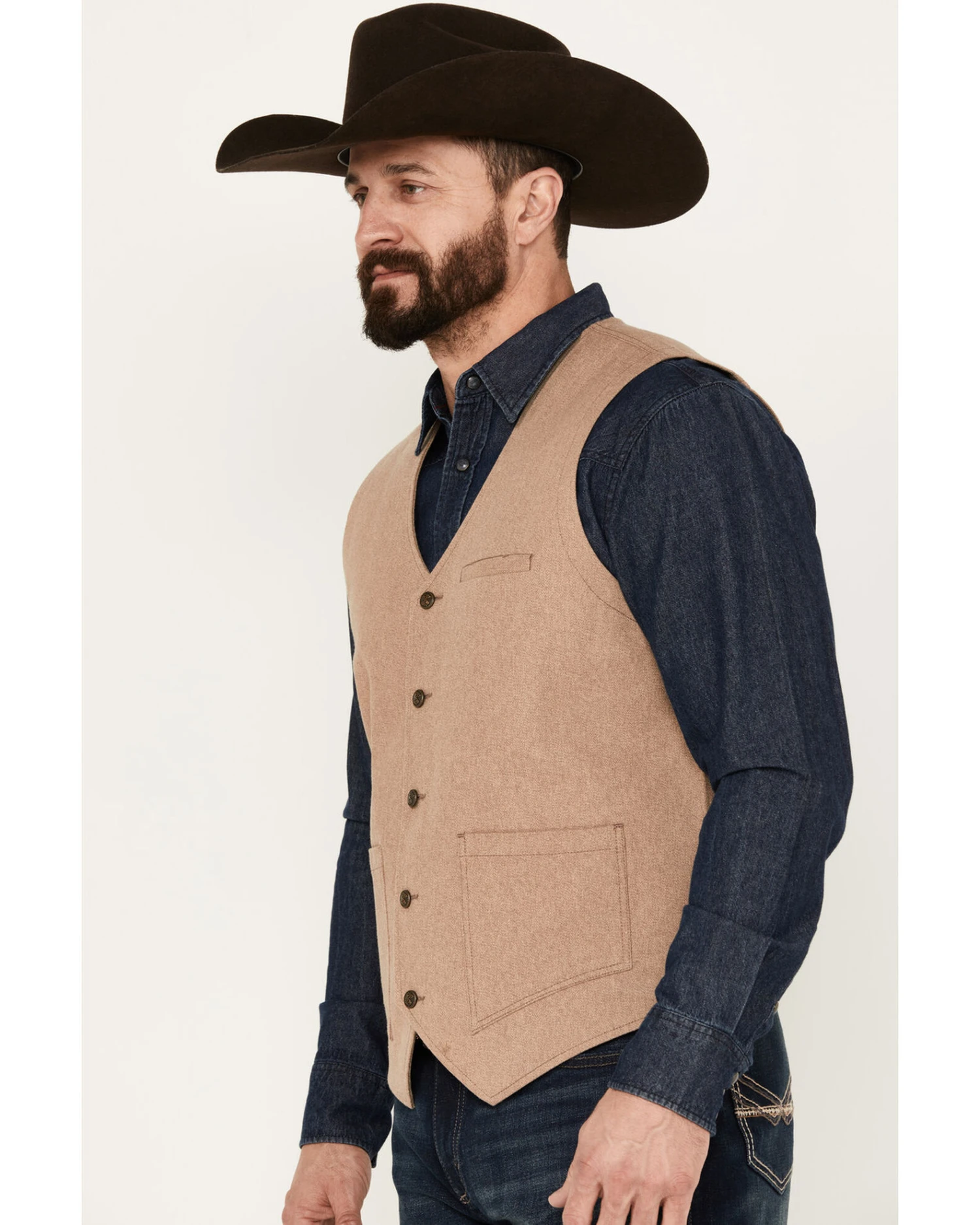 Moonshine Spirit Men's Catina Western Vest 2 Moonshine Spirit Men's Catina Western Vest - Image 2