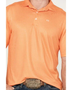 Cinch Men's Mini Geo Print Polo -Western Denim Store 2000386995 800 P3